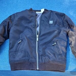 Calvin Klein Kids Black Bomber Jacket